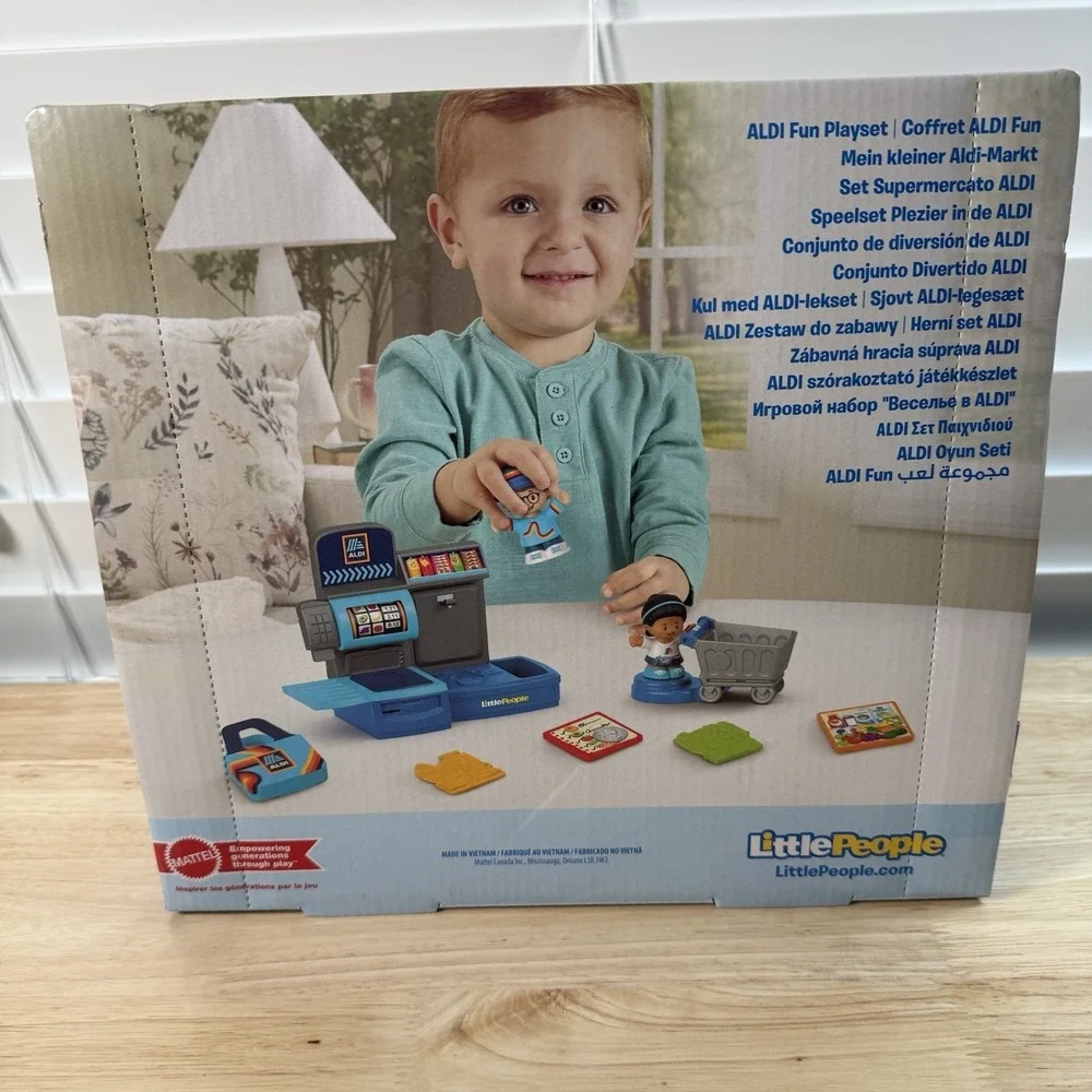 New Fisher-Price Little People Aldi Fun‎ Grocery Store 2026 Cashier Exclusive